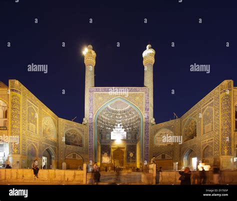 Imam Mosque Also Called Shah Mosque In Esfahan Iran Stock Photo Alamy