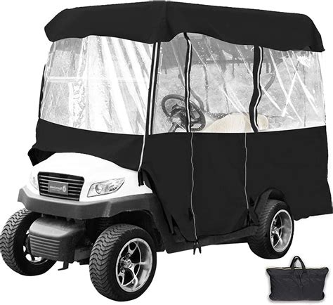 Waterproof Universal Golf Cart Cover Extended Roof Dry Fit