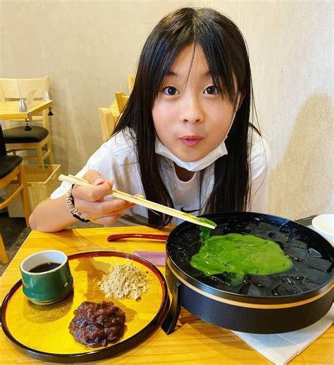 かほせいチャンネルさんのインスタグラム写真 かほせいチャンネルinstagram 「わらび餅😋」8月30日 14時33分 Kahosei