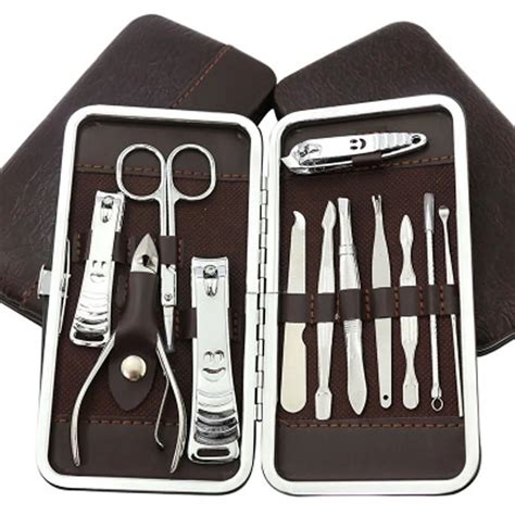 12PCS/Set Nail Tools Kit Manicure Accessory Set Cosmetic Makeup Tool ...