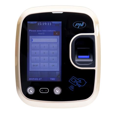 Sistem De Pontaj Biometric Si Control Acces PNI Face 600 Cu Cititor De