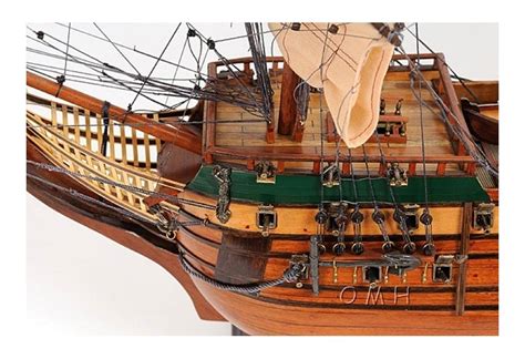 Friesland Wooden Ship Model Tall Ship Frigate Decor