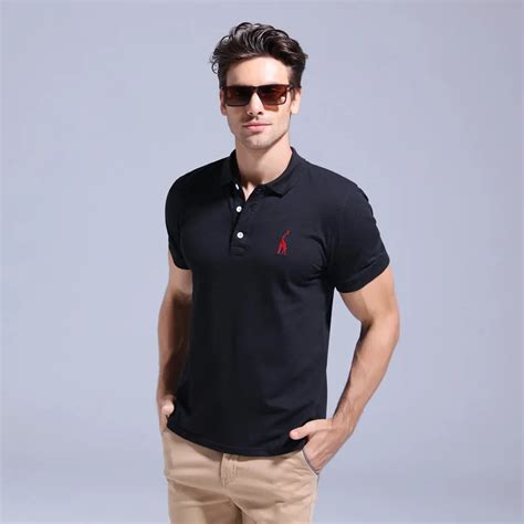 Gustomerd 2019 Brand Quality Cotton Polo Shirt Men Solid Slim Fit Short Sleeve Polos Men Fashion