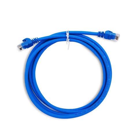 PATCH CORD CAT 6 PREMIUM LSZH 2MTS ULTRAFLEX 100 COBRE COLOR AZUL