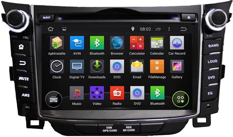 Kunfine Android Octa Core Dvd De Voiture Navigation Gps Lecteur