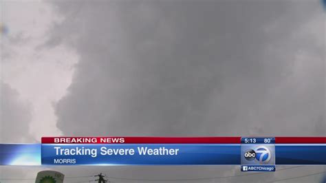 Severe Storms Hit Chicago Area Northern Indiana Abc7 Chicago