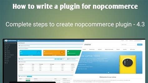 How To Write A Plugin For NopCommerce Simple Plugin YouTube