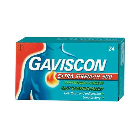 Gaviscon Extra Mg Tablets S Peppermint Reviews