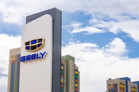 Logotipo de marca geely fotografía editorial Imagen de funcionario