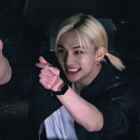 Blond Hwang Hyunjin With Ponytails Is My Last Straw Two Ponytails