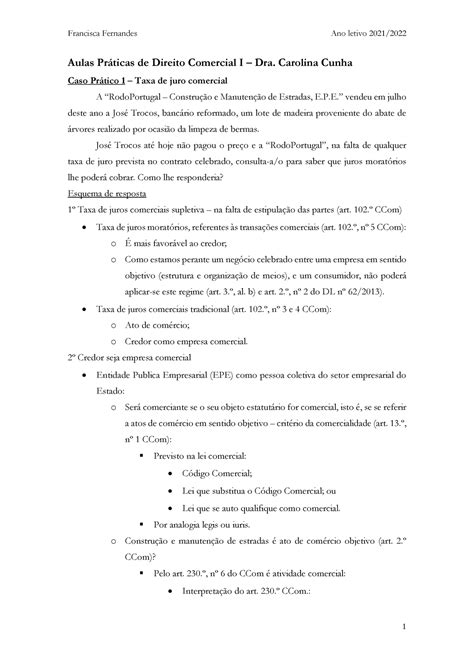 Aulas Pr Ticas Dcomi Dra Carolina Aulas Pr Ticas De Direito