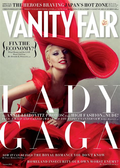 Lady Gaga by Annie Liebovitz for Vanity Fair