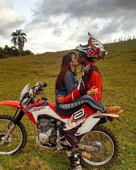 Biker Couple Relationship Goals Motocross Love Motocross Couple Motocross Girls