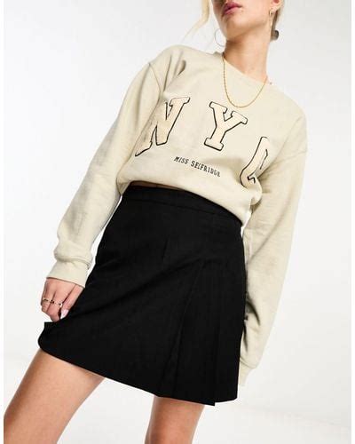 Black Monki Skirts For Women Lyst