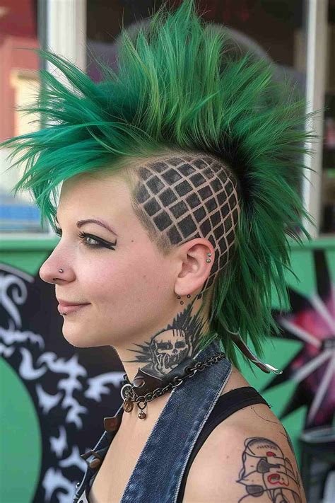 29 Punk Hairstyles For Women Trending In 2024