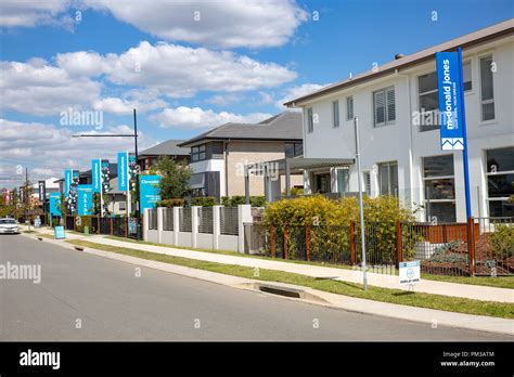 Newly Built Australian Homes In A New Suburb At Marsden Park For Sale