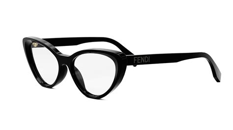 Eyeglasses Fendi Lettering Fe50075i 001 53 16 Black In Stock Price 124 92 € Visiofactory