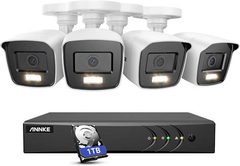 Amazon Annke Ch Security Camera System K Lite Surveillance Dvr