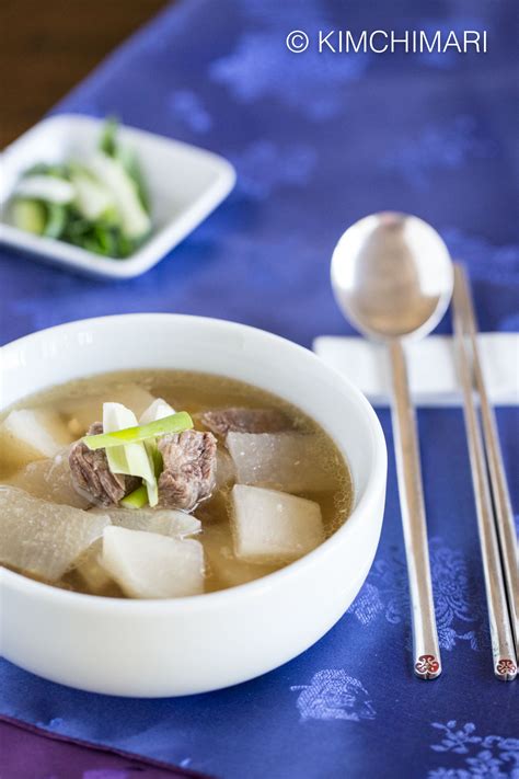 White Radish Soup Recipe Korean Dandk Organizer