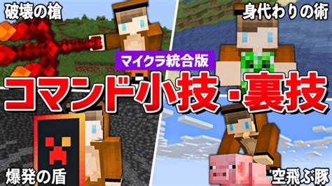 上級者でも知らない統合版コマンドの裏技・小ネタランキング8選 Minecraft Summary マイクラ動画