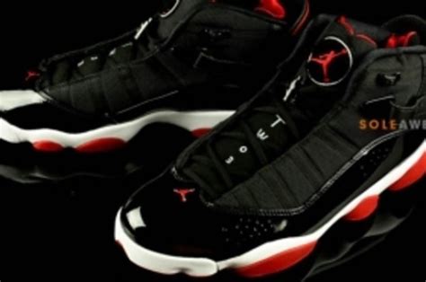 Air Jordan Six Rings - Black/Varsity Red-White | Complex