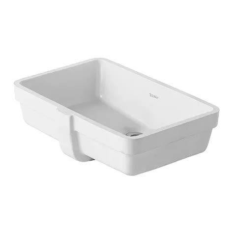 Duravit 0330480000 Vero 20 58 Undermount Vanity Bathroom Sink With