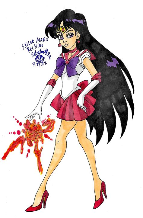 Sailor Mars By Sebatooth88 On Deviantart