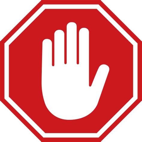 Stop Sign Hand Vector Images Over 30 000