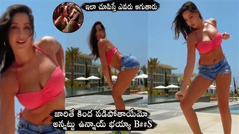 Bahubali Manohari Song Item Girl Nora Fatehi H0t Dance Video Nora Fatehi Latest Prabhas