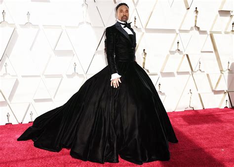 Oscars 2019 Red Carpet Billy Porters Custom Ballgown