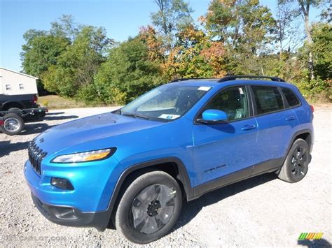 2018 Hydro Blue Pearl Jeep Cherokee Limited 4x4 123080275 Photo 10