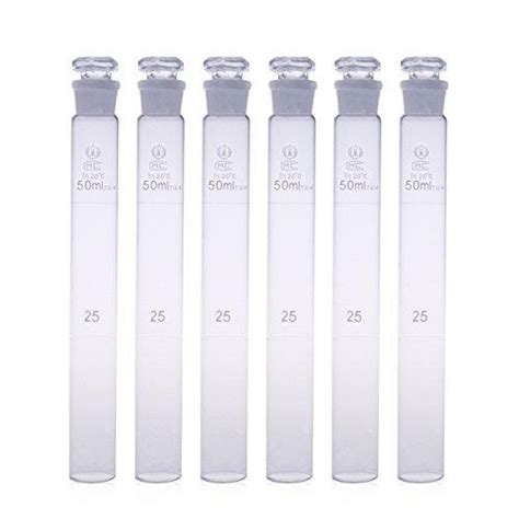 Warsi Glass Test Tubes Plain With Interchangeable Stopper For Chemical