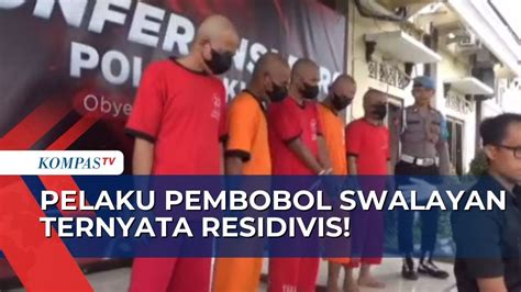 Polisi Tangkap Komplotoan Residivs Pembobol Swalayan Di Klaten