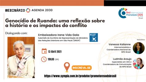 Webin Rio Genoc Dio De Ruanda Uma Reflex O Sobre A Hist Ria E Os