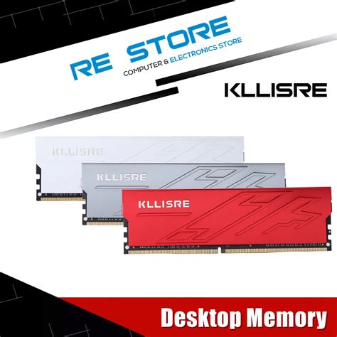 Kllisre DDR4 4GB GB 16 8GB de Memória RAM 2400MHz 2666MHz 3200MHz Dimm