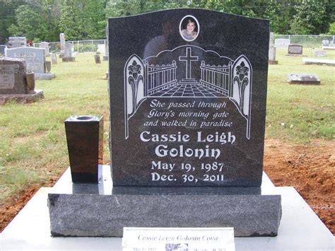 Cassie Leigh Golonin Cotta 1987 2011 Find A Grave Memorial