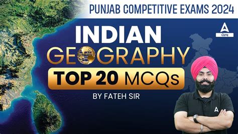 Punjab Police Pspcl Psssb Vdo Indian Geography Top Mcqs