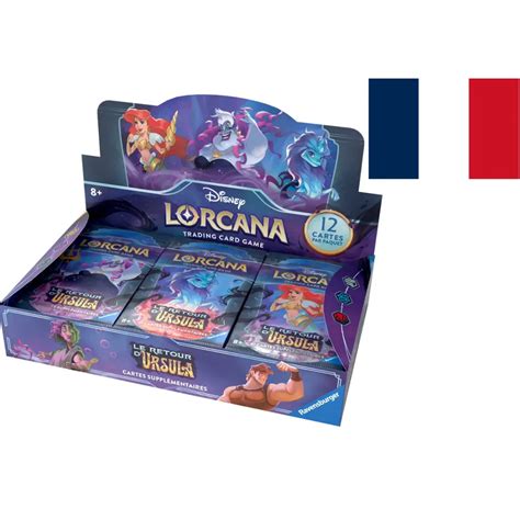 Display Of 24 Boosters Chapitre 4 Le Retour D Ursula French Disney