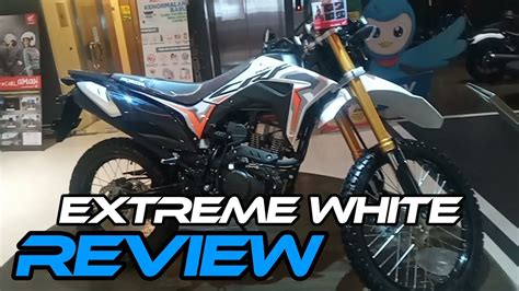 Review Crf 150l Facelift Extreme White Youtube