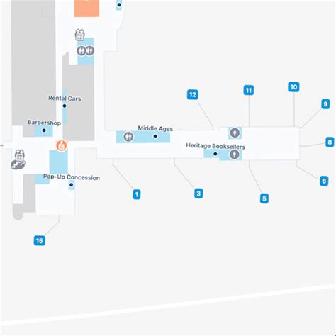 Syracuse Hancock Airport Map | SYR Terminal Guide