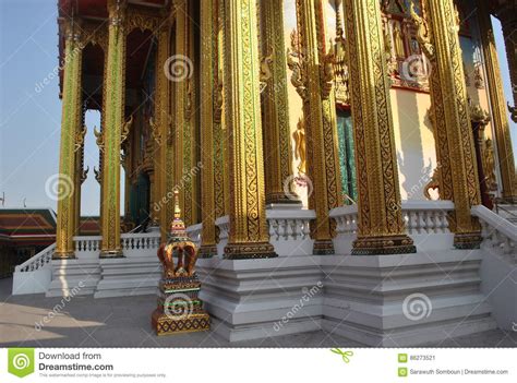 Buddhist Building In Temple Wat Buakwan Thailand Editorial Photo