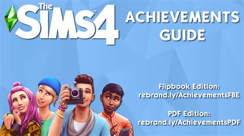 The Sims 4: Achievements Guide – Sims Society