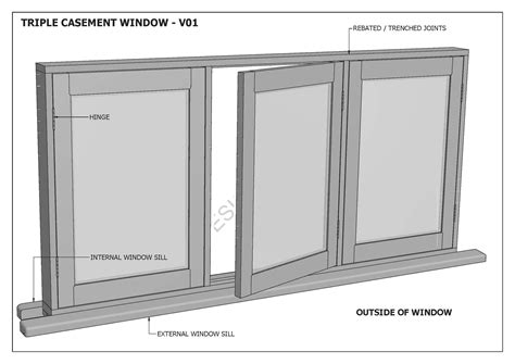 Triple Casement Windows V01 - Excellent money saver - EzeBuilt