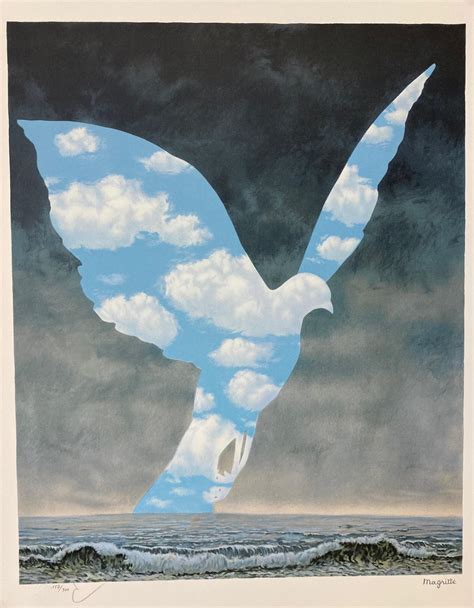 Rene Magritte Paintings Bird