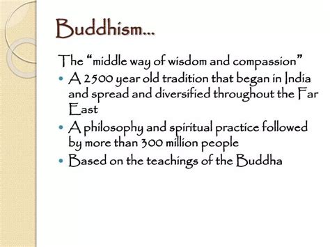 Ppt Buddhism Powerpoint Presentation Free Download Id4541947