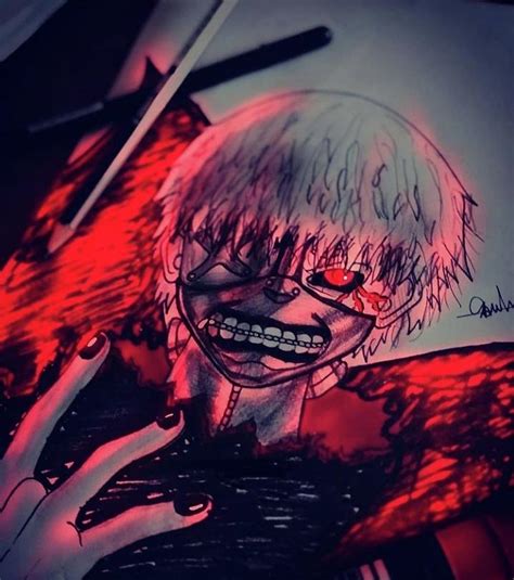 Ken Kaneki Digital Art By Tawhid Xp Fine Art America