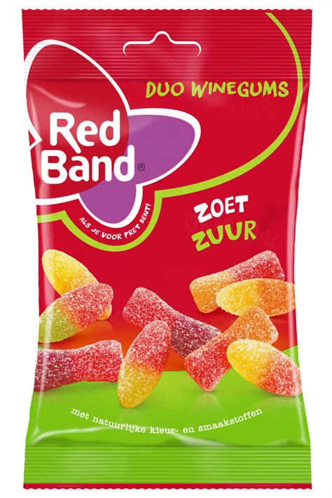 Duo Winegums Zoet Zuur Red Band