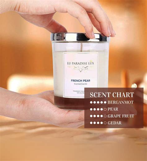 French Pear Luxury Candle Lu Paradise Lux