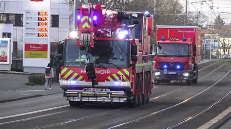 Erstmalig Nagelneuer FwK 70 in Rüsteinheit WLF 2 AB Kran BF Bonn FW