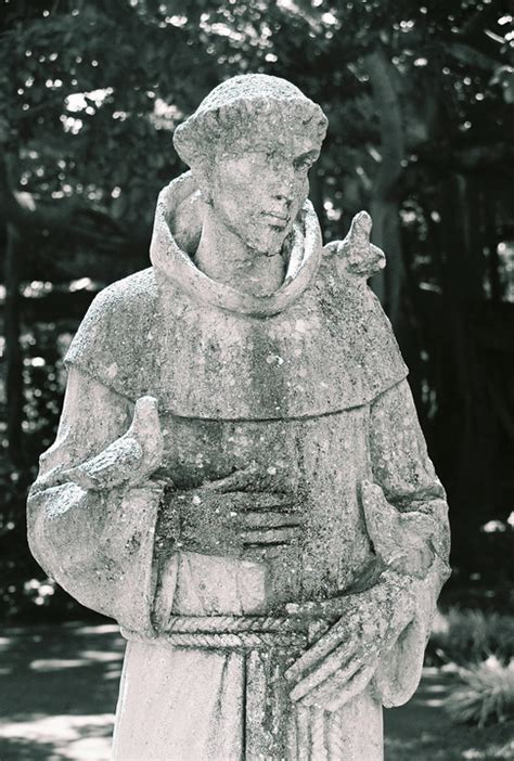 Winter Haven Fl St Francis Statue At Cypress Gardens Photo Picture